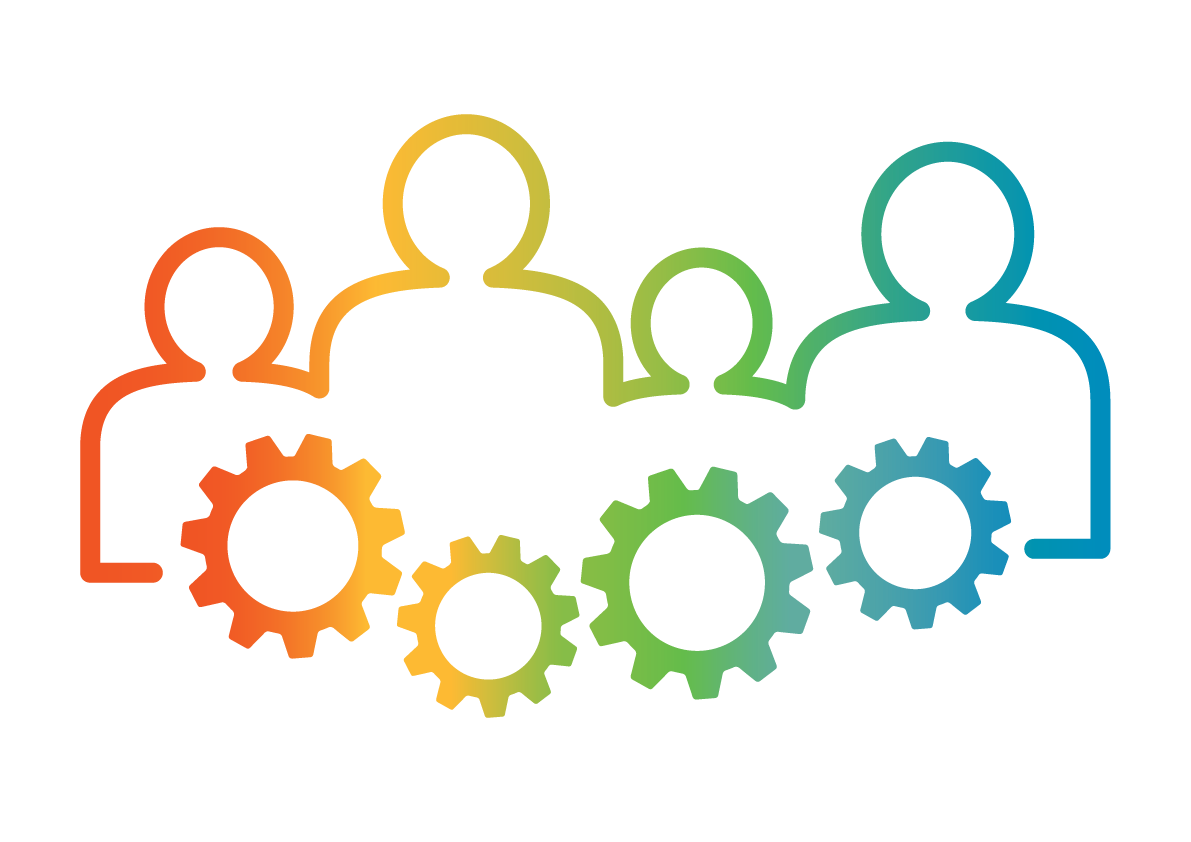 imagem com quatro bonequinhos